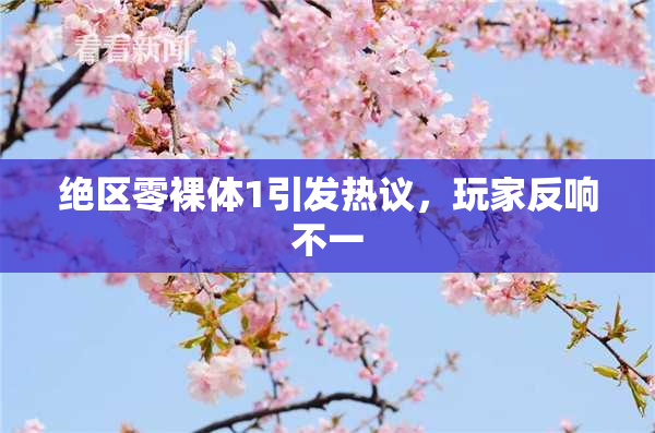 绝区零裸体1引发热议，玩家反响不一