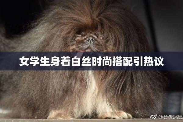 女学生身着白丝时尚搭配引热议