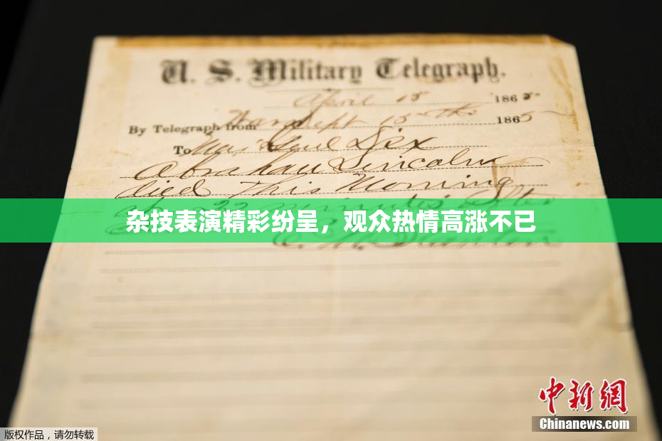 杂技表演精彩纷呈，观众热情高涨不已