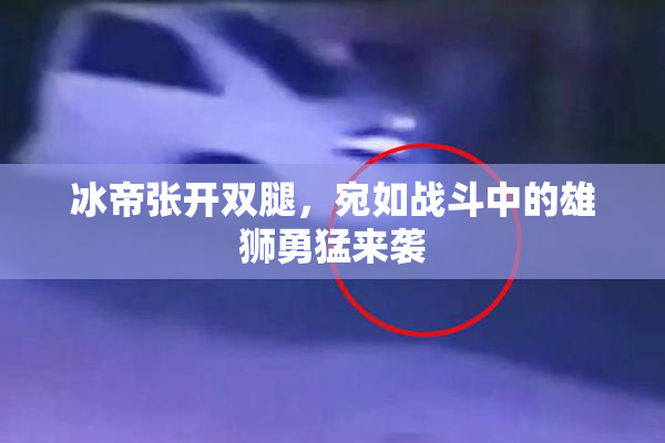 冰帝张开双腿，宛如战斗中的雄狮勇猛来袭