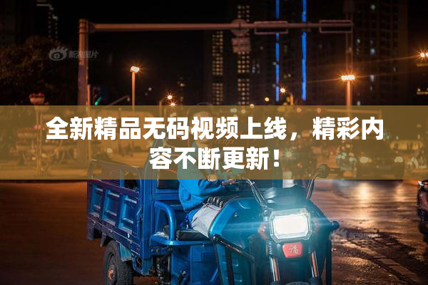 全新精品无码视频上线，精彩内容不断更新！