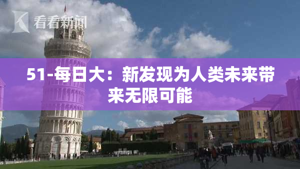 51-每日大：新发现为人类未来带来无限可能