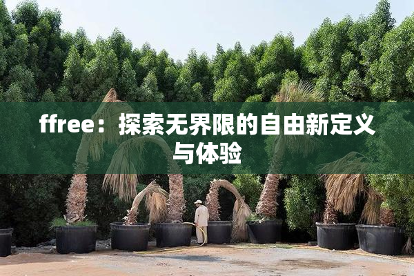 ffree：探索无界限的自由新定义与体验