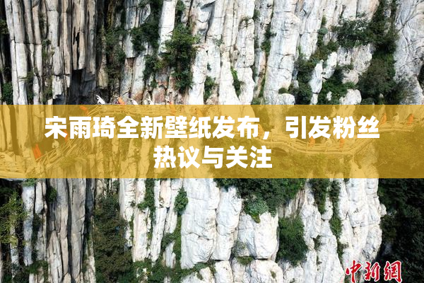 宋雨琦全新壁纸发布，引发粉丝热议与关注