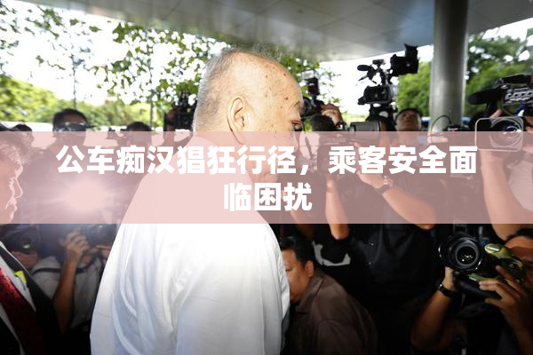 公车痴汉猖狂行径，乘客安全面临困扰