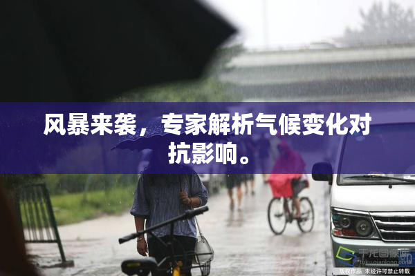 风暴来袭，专家解析气候变化对抗影响。