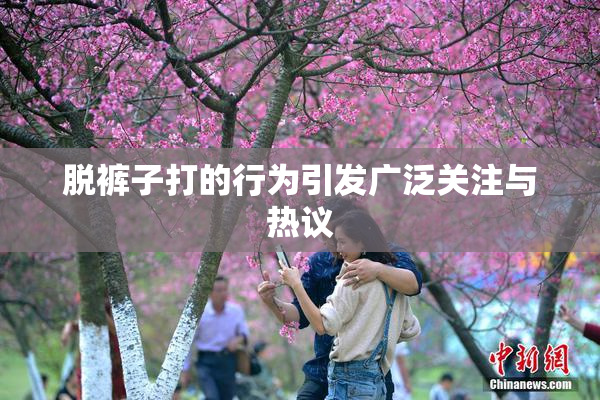 脱裤子打的行为引发广泛关注与热议