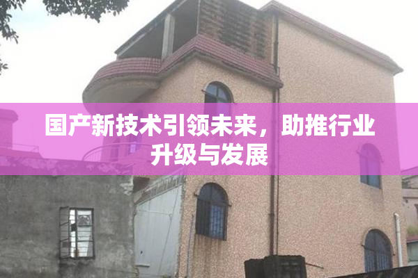 国产新技术引领未来，助推行业升级与发展