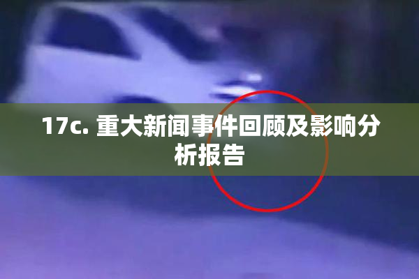 17c. 重大新闻事件回顾及影响分析报告