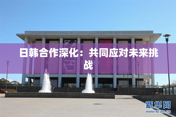 日韩合作深化：共同应对未来挑战