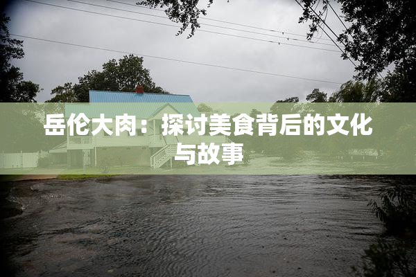 岳伦大肉：探讨美食背后的文化与故事