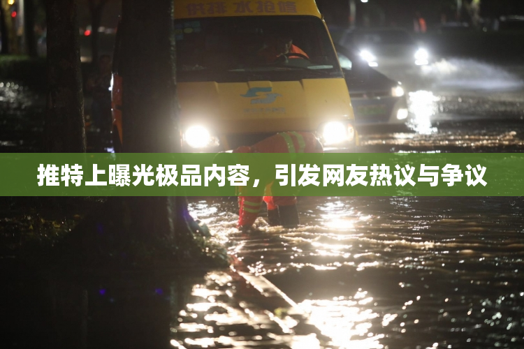 推特上曝光极品内容，引发网友热议与争议
