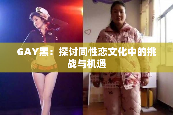GAY黑：探讨同性恋文化中的挑战与机遇