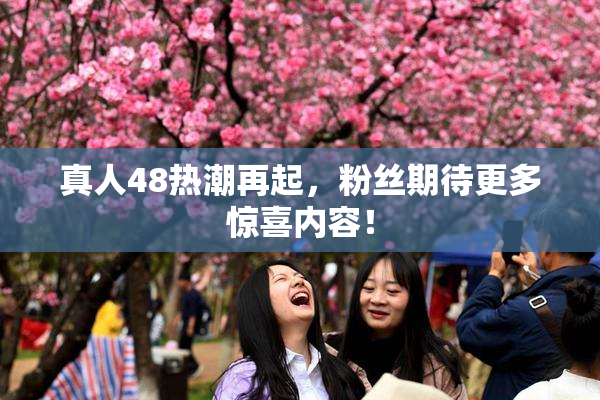 真人48热潮再起，粉丝期待更多惊喜内容！