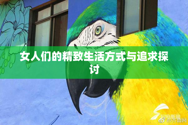 女人们的精致生活方式与追求探讨