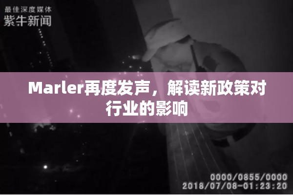 Marler再度发声，解读新政策对行业的影响