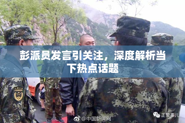 彭派员发言引关注，深度解析当下热点话题