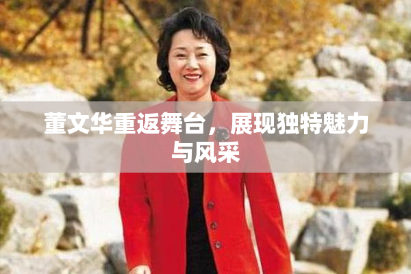 董文华重返舞台，展现独特魅力与风采