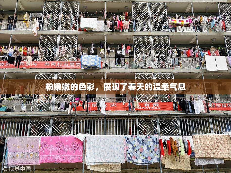 粉嫩嫩的色彩，展现了春天的温柔气息