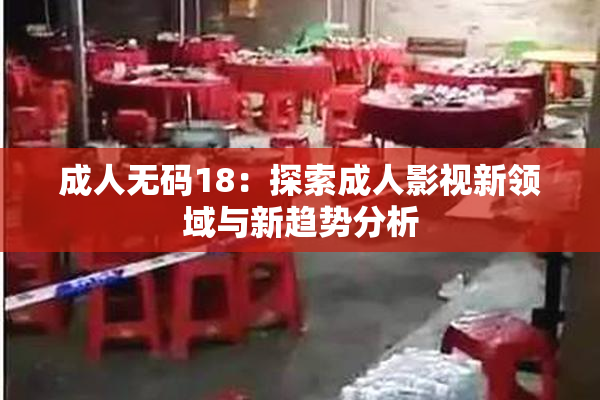 成人无码18：探索成人影视新领域与新趋势分析