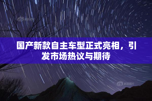 国产新款自主车型正式亮相，引发市场热议与期待