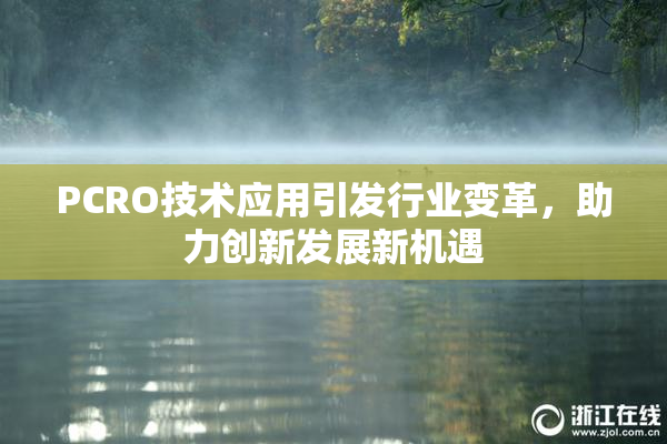 PCRO技术应用引发行业变革，助力创新发展新机遇