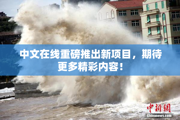 中文在线重磅推出新项目，期待更多精彩内容！