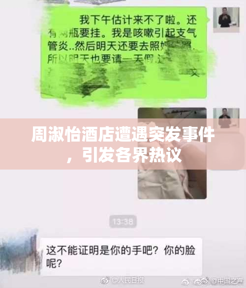 周淑怡酒店遭遇突发事件，引发各界热议