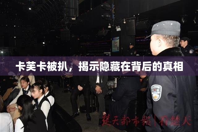 卡芙卡被扒，揭示隐藏在背后的真相