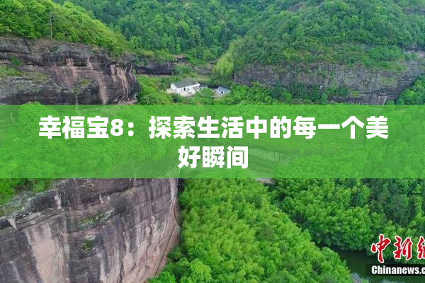 幸福宝8：探索生活中的每一个美好瞬间