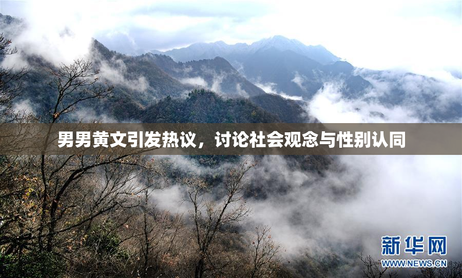 男男黄文引发热议，讨论社会观念与性别认同