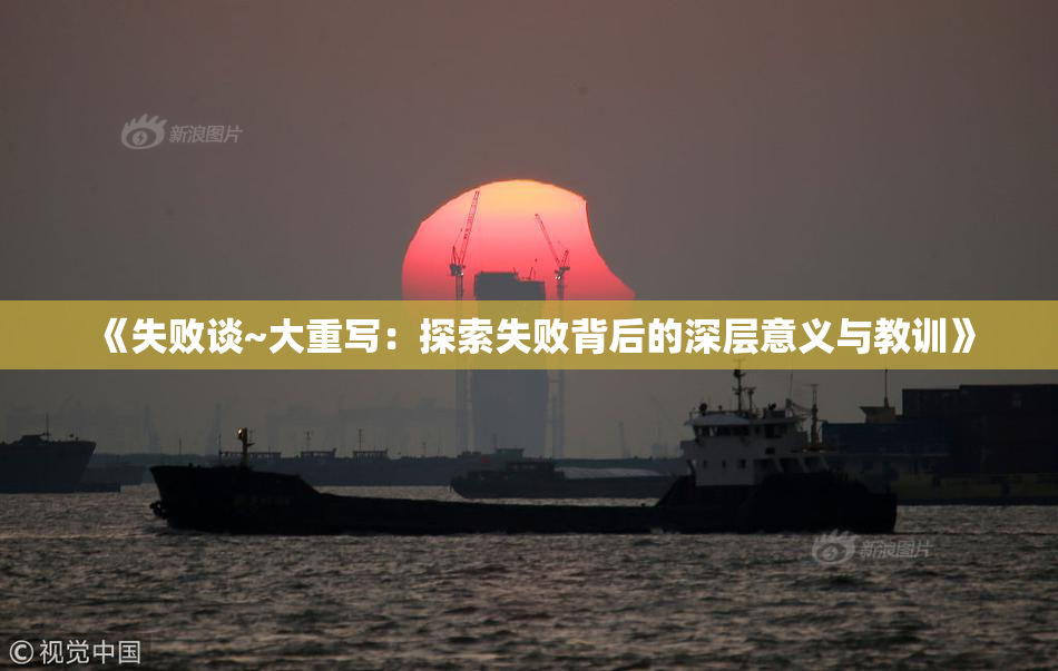 《失败谈~大重写：探索失败背后的深层意义与教训》