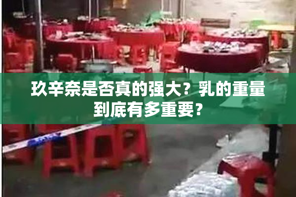 玖辛奈是否真的强大？乳的重量到底有多重要？