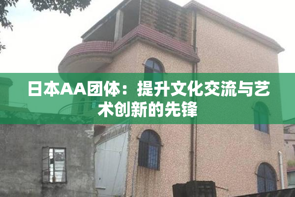 日本AA团体：提升文化交流与艺术创新的先锋