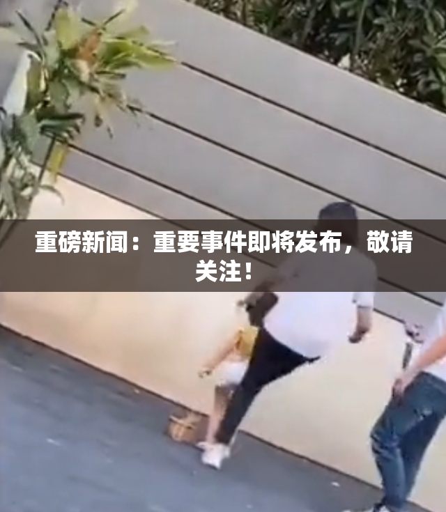 重磅新闻：重要事件即将发布，敬请关注！
