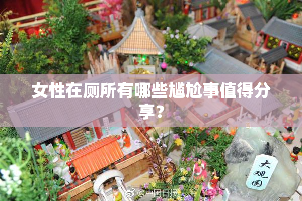 女性在厕所有哪些尴尬事值得分享？