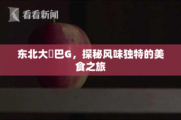 东北大鷄巴G，探秘风味独特的美食之旅