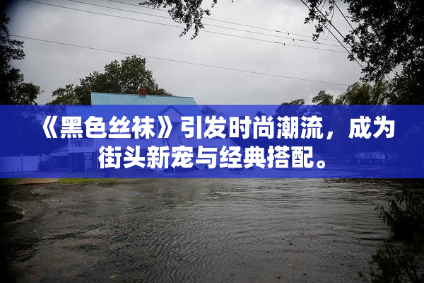 《黑色丝袜》引发时尚潮流，成为街头新宠与经典搭配。