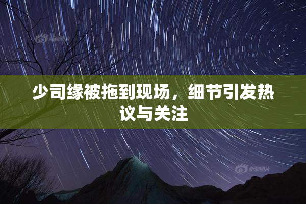 少司缘被拖到现场，细节引发热议与关注