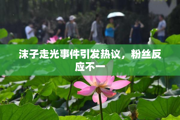 沫子走光事件引发热议，粉丝反应不一