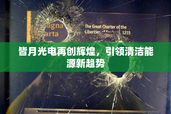 皆月光电再创辉煌，引领清洁能源新趋势