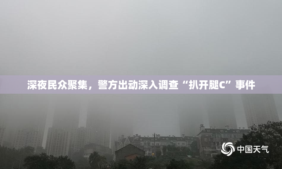 深夜民众聚集，警方出动深入调查“扒开腿C”事件