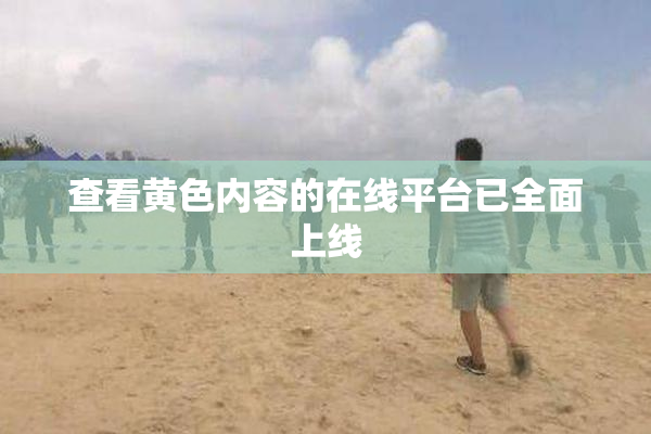 查看黄色内容的在线平台已全面上线