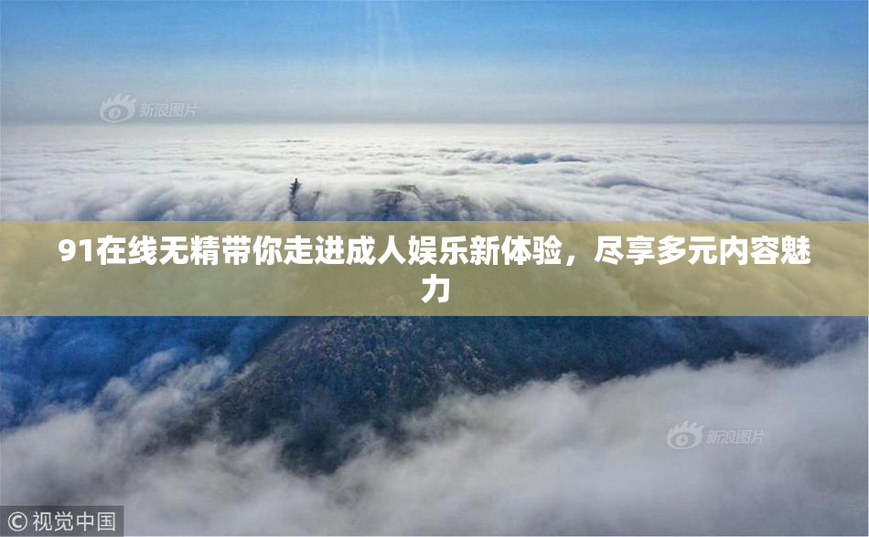 91在线无精带你走进成人娱乐新体验，尽享多元内容魅力
