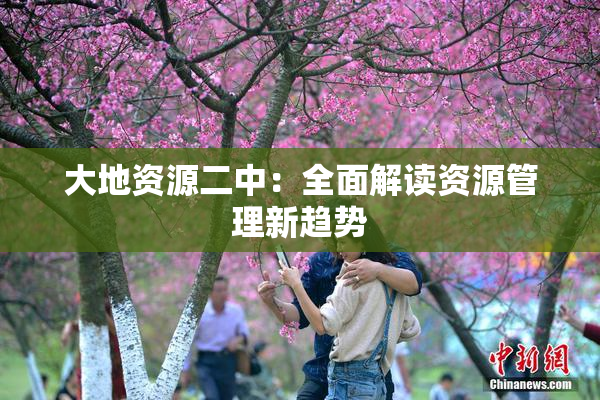 大地资源二中：全面解读资源管理新趋势