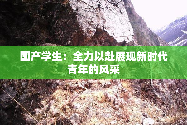 国产学生：全力以赴展现新时代青年的风采