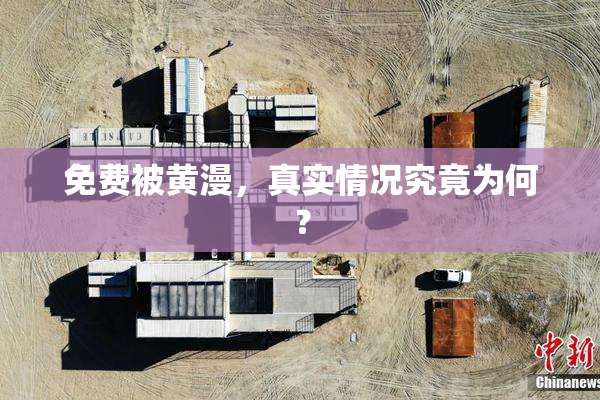 免费被黄漫，真实情况究竟为何？