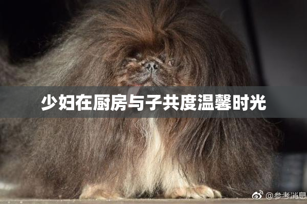 少妇在厨房与子共度温馨时光
