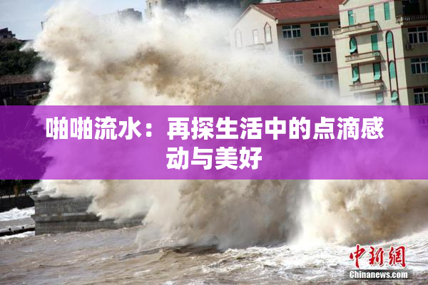 啪啪流水：再探生活中的点滴感动与美好