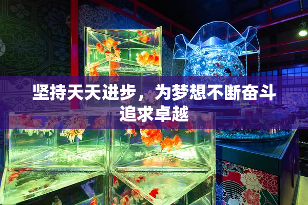 坚持天天进步，为梦想不断奋斗追求卓越